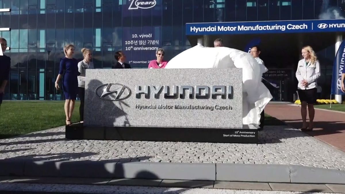 Nošovická továrna Hyundai přerušila výrobu